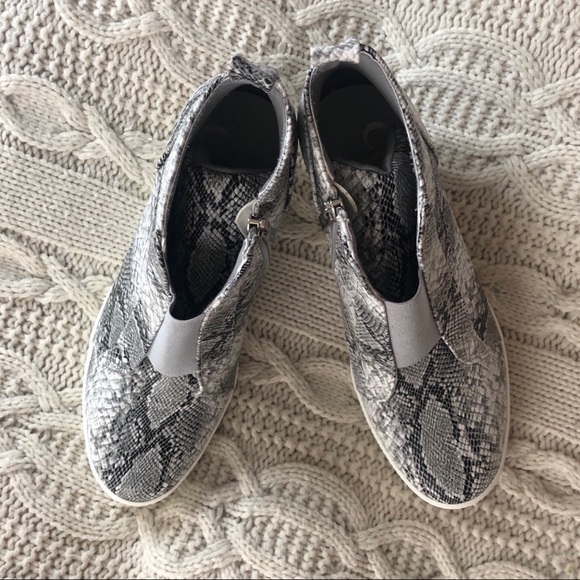 CCOCCI Shoes Ccocci Zoey Wedge Heel Bootie In Snake